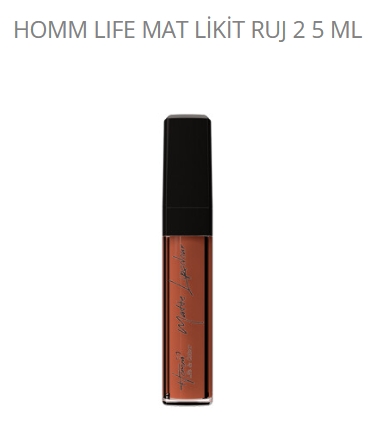 HOMM BİTKİSEL HOMM LIFE MAT LİKİT RUJ 2 5 ML – Homm Life Bitkisel Yeni ...